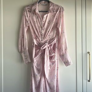 ASOS designs formal floral maxi dress